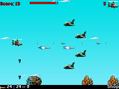 Game sky force - bắn máy bay đơn giản hơn 