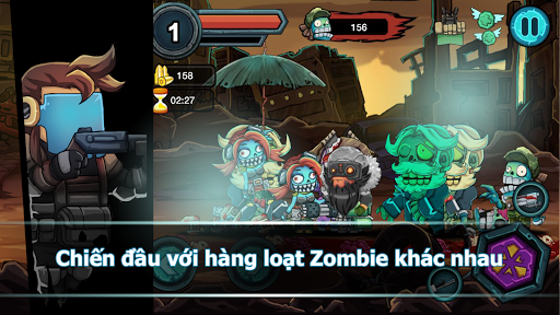 Giao diện cực đẹp zombies tam quốc chiến 